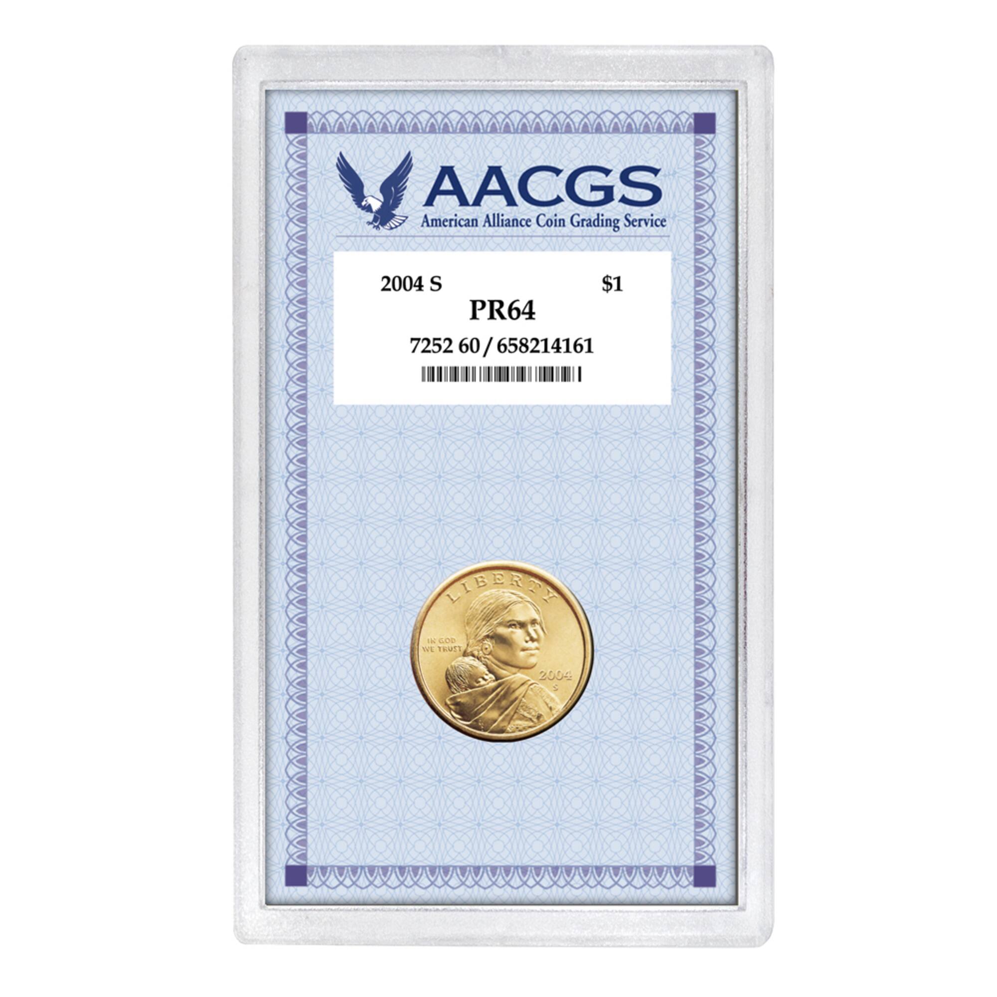 2004 S Sacagawea PR64 Golden Dollar